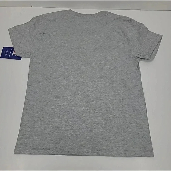 Champion Boys T Shirt Size Medium New with Tags Grey - Picture 4 of 4